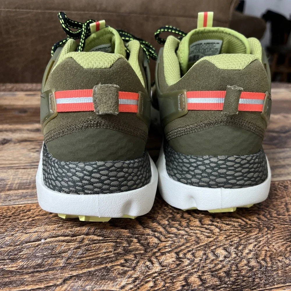 Under Armour HOVR Summit Marathon Running Shoes Mens 9.5 Sneakers Green